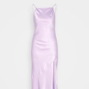 Abercrombie Lavender Satin Dress